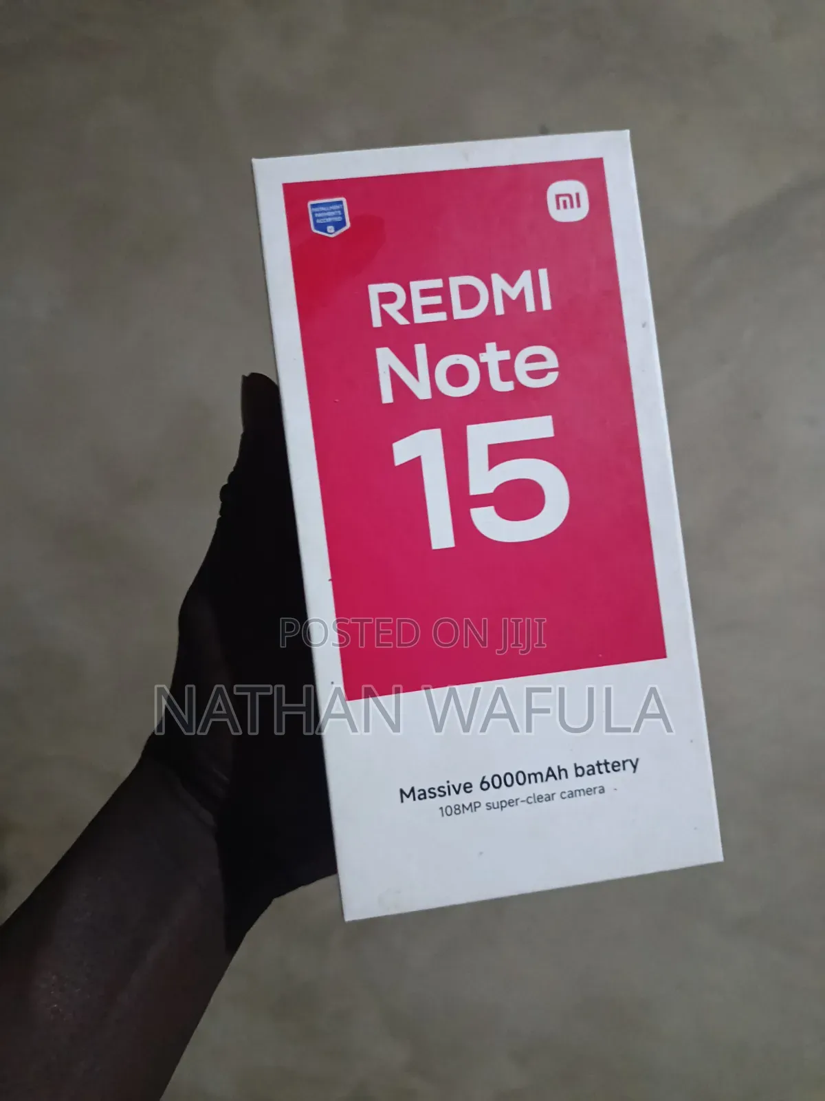 Xiaomi Redmi Note 15 256 GB Black