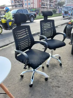 Egornomic Mesh Chair With Headrest/All -Day Back Support