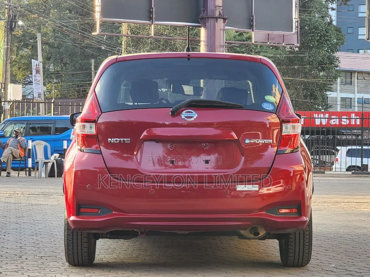 Nissan Note 1.2 Hybrid 2019 Red