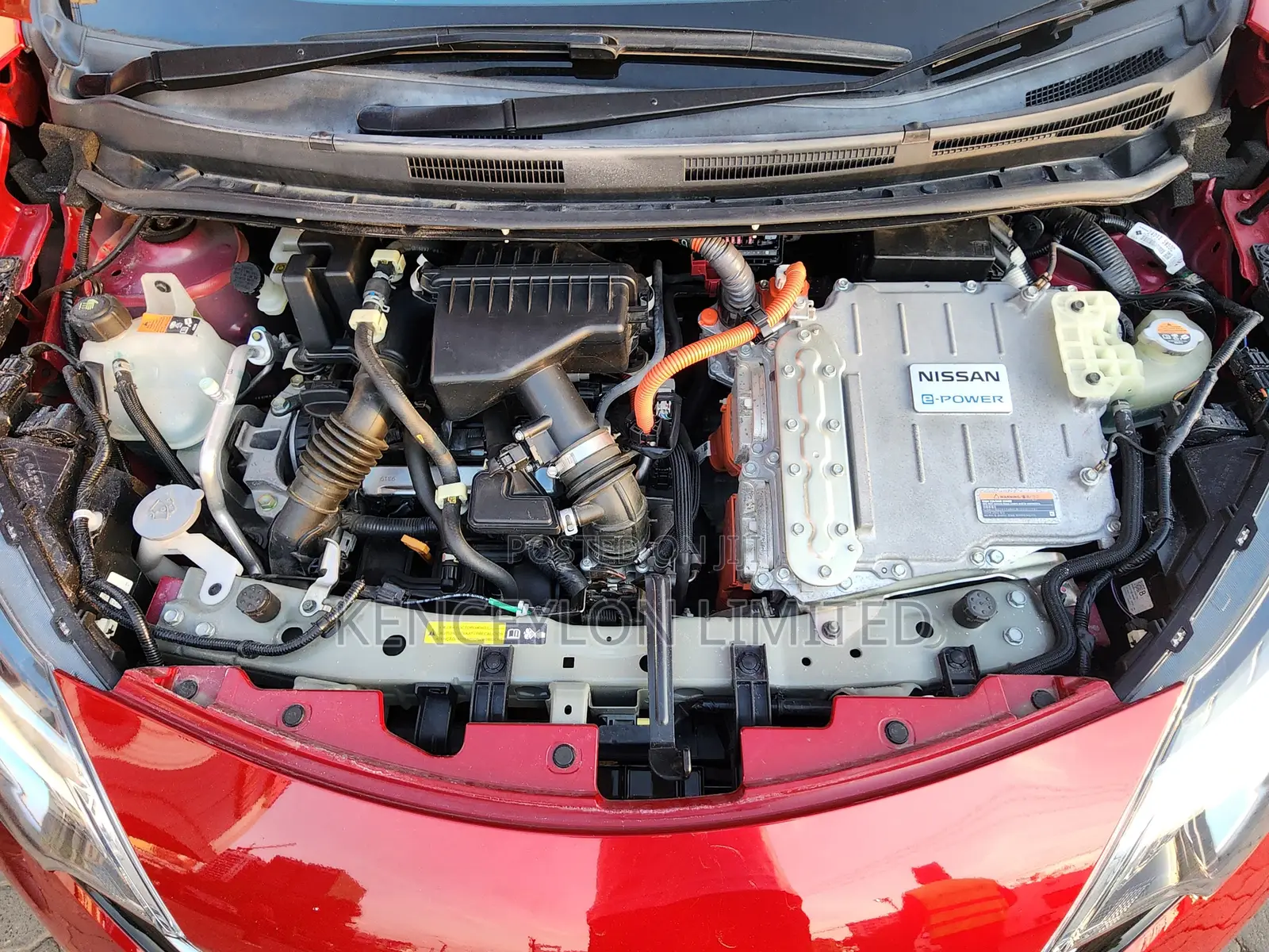 Nissan Note 1.2 Hybrid 2019 Red