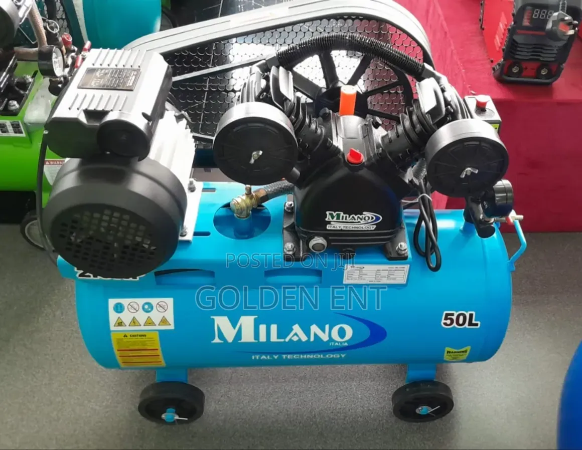 Milano 50L Belt Driven Compressor/ Milano Quality Compressor