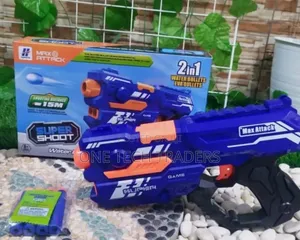 Blue Soft Shooting Gun