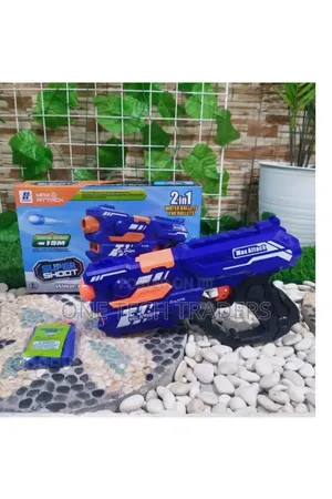 Blue Soft Shooting Gun