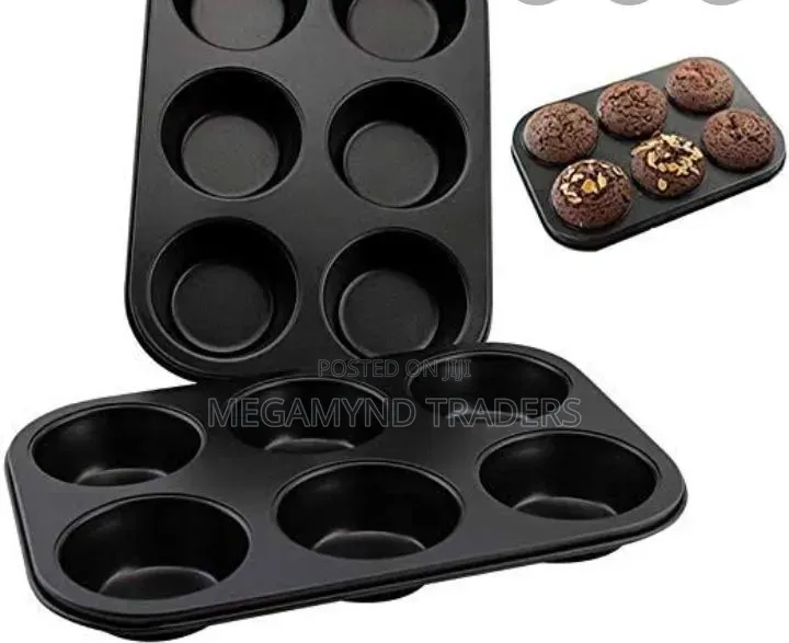 Non-Stick Muffin Baking Tin /Baking Tray 6hole