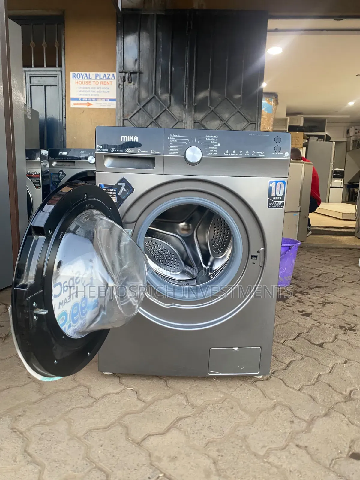 Mika Wash and Spin 7 Kg Washer