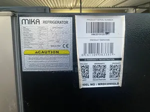 Brown Mika 168 Litres Double Door Refrigerator