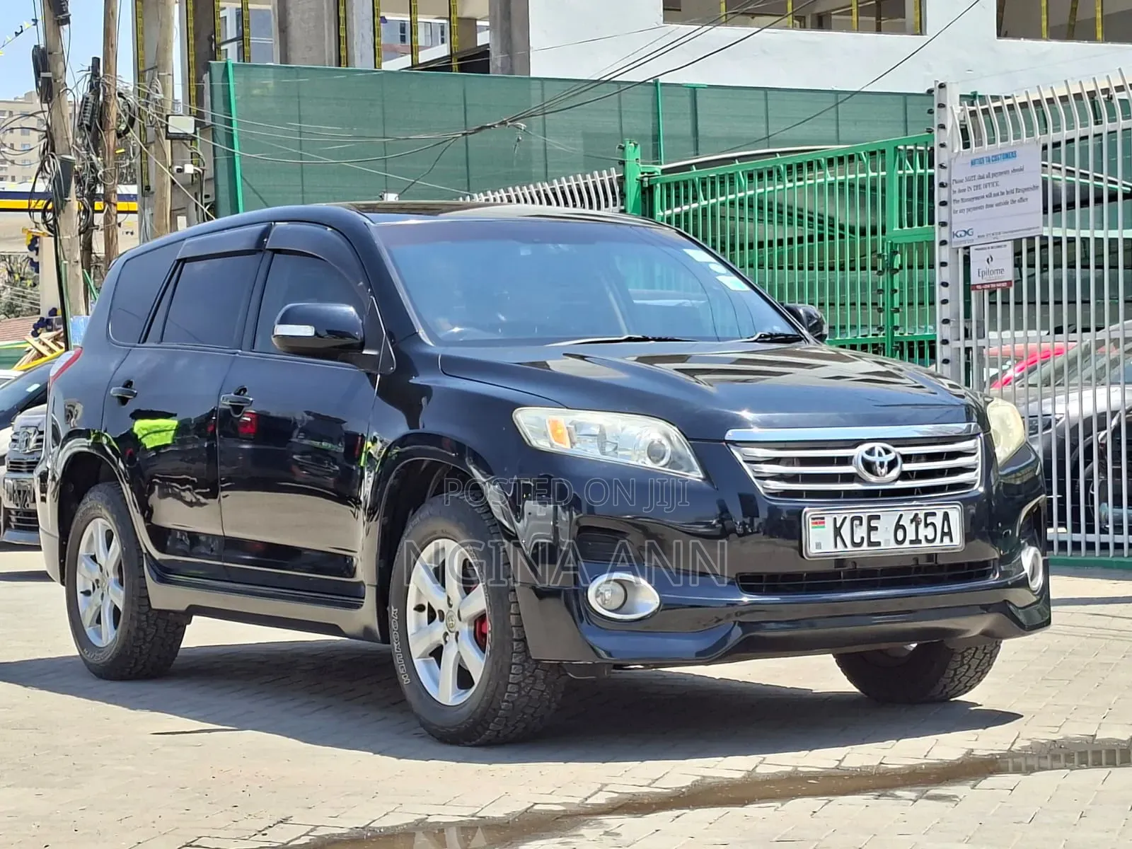 Toyota Vanguard 2008 Black