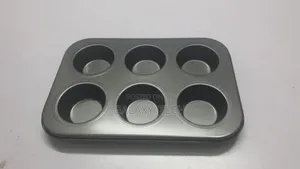 6 Holes Cupcakes Baking Tins