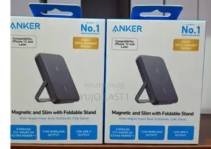 Anker Power Bank (MagGo), 5000mAh 7.5W Magnetic