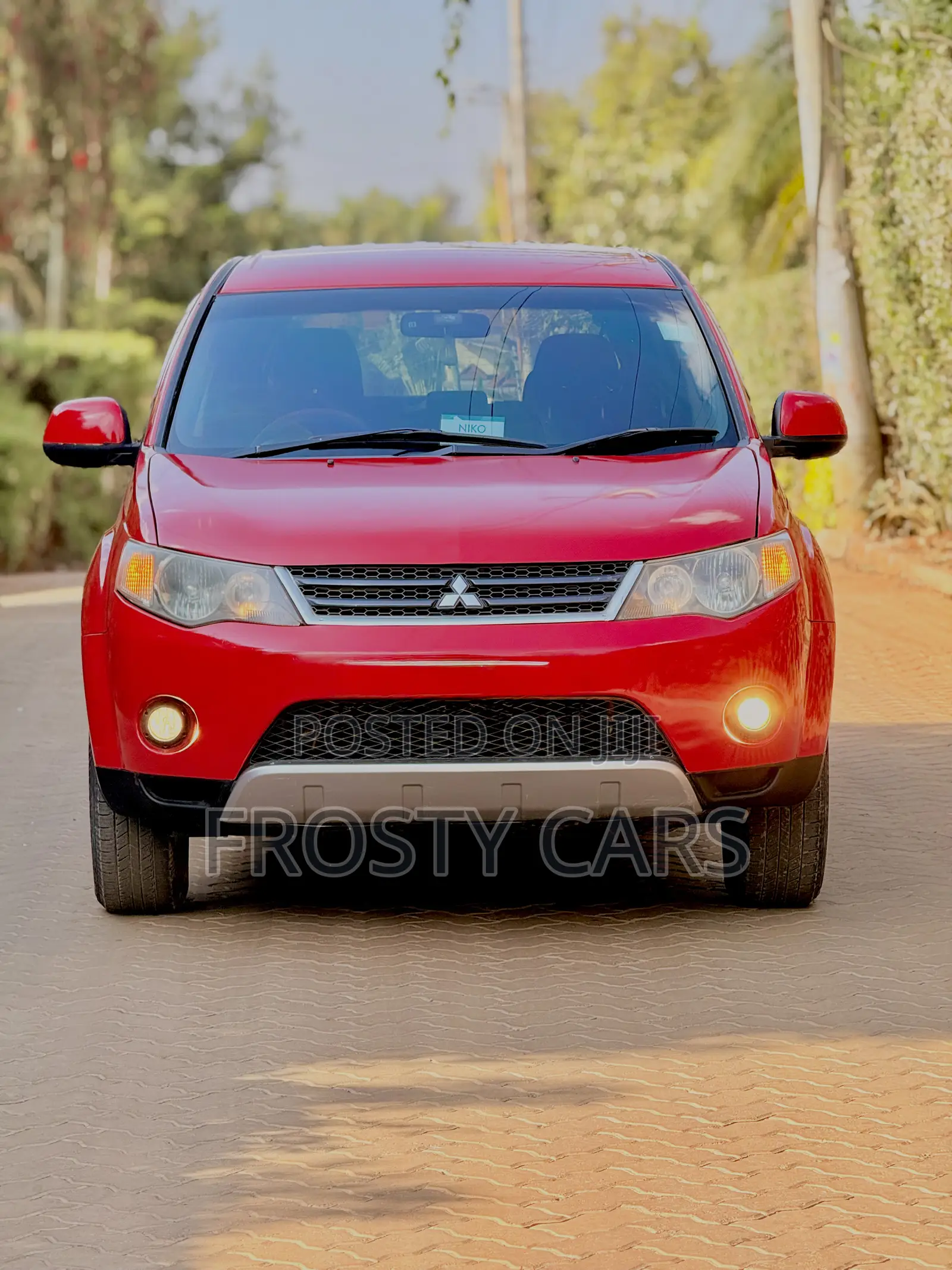 Mitsubishi Outlander 2.4i GLS Automatic 4x4 2008 Red