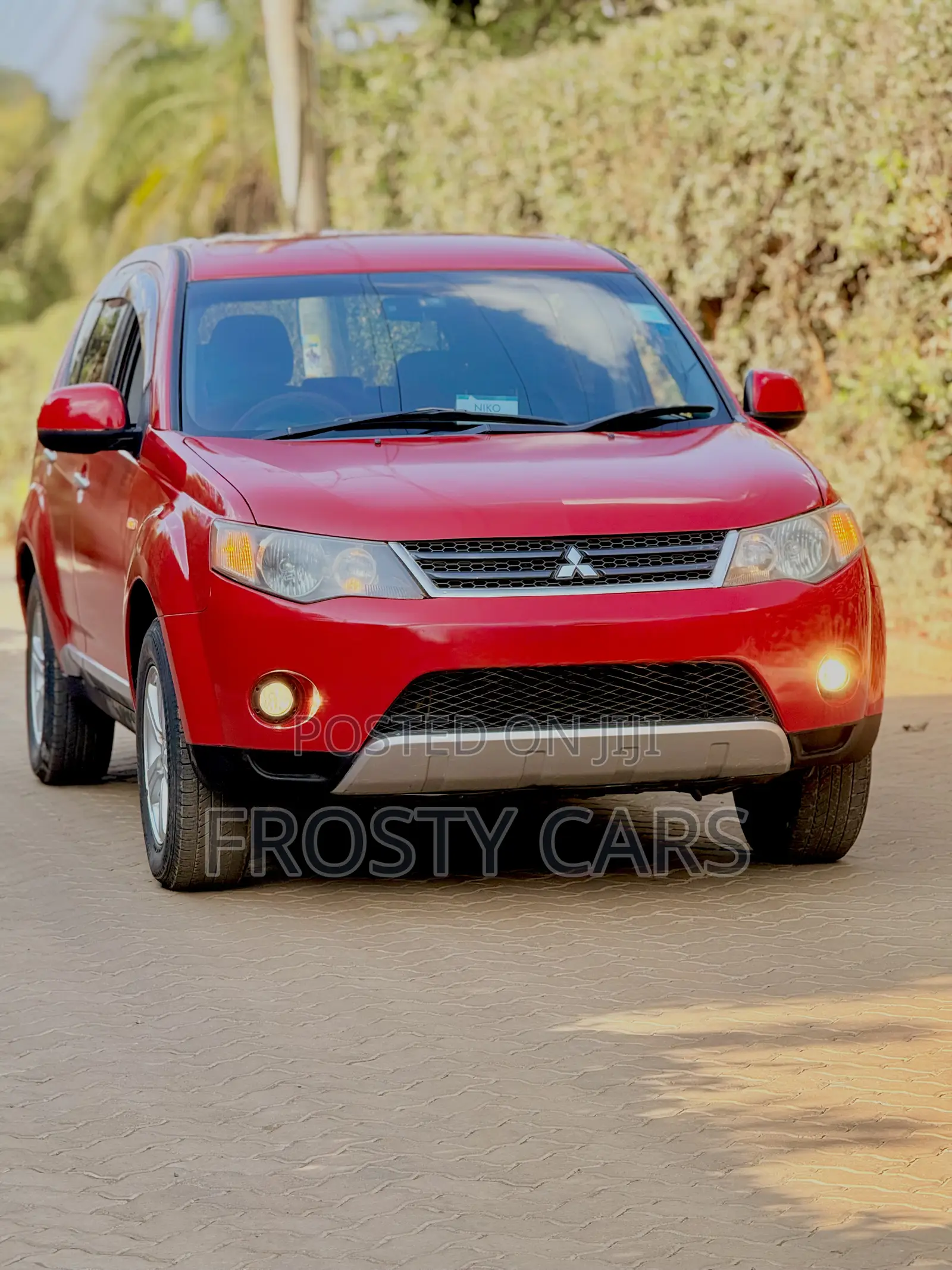 Mitsubishi Outlander 2.4i GLS Automatic 4x4 2008 Red