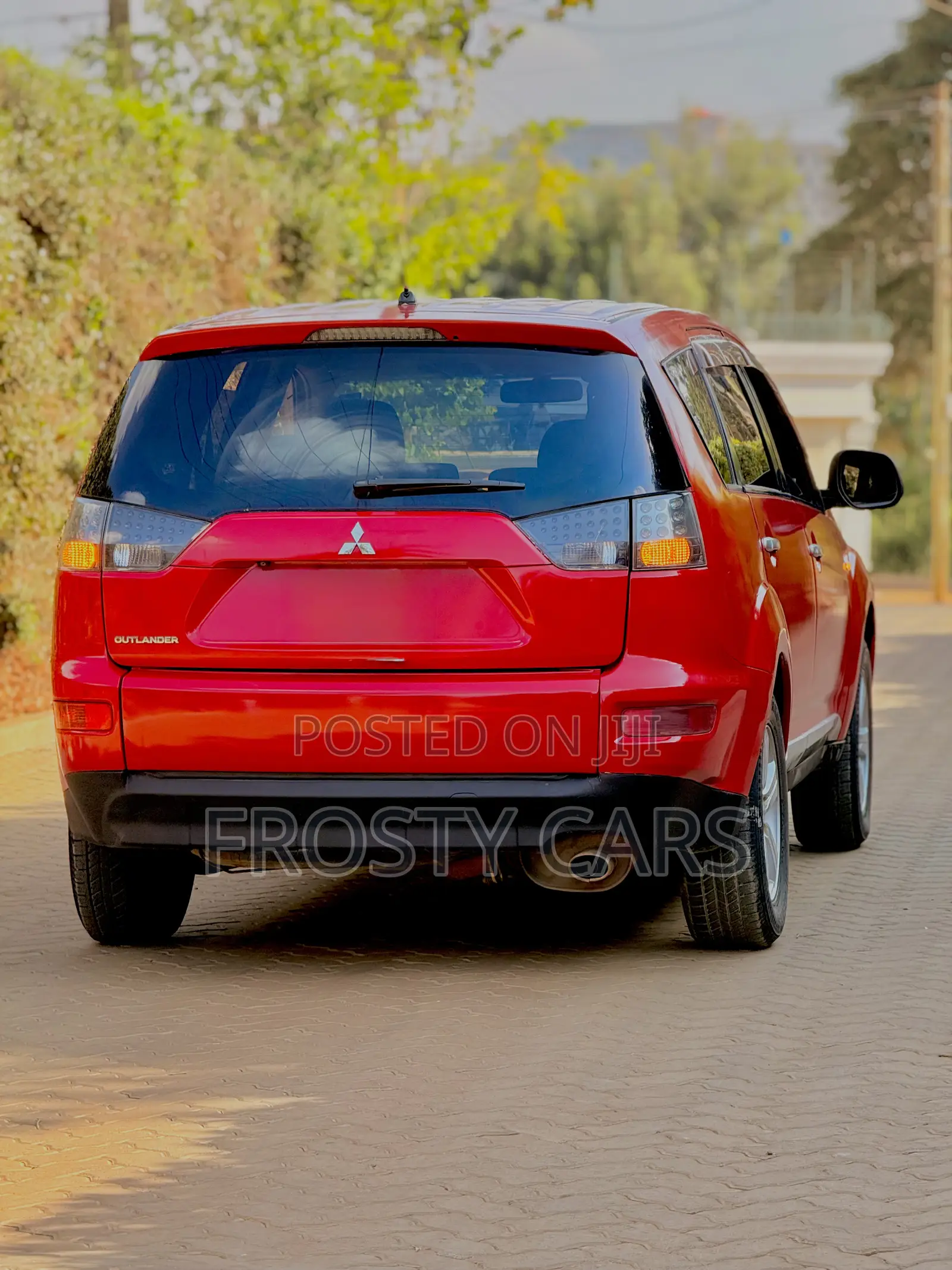 Mitsubishi Outlander 2.4i GLS Automatic 4x4 2008 Red
