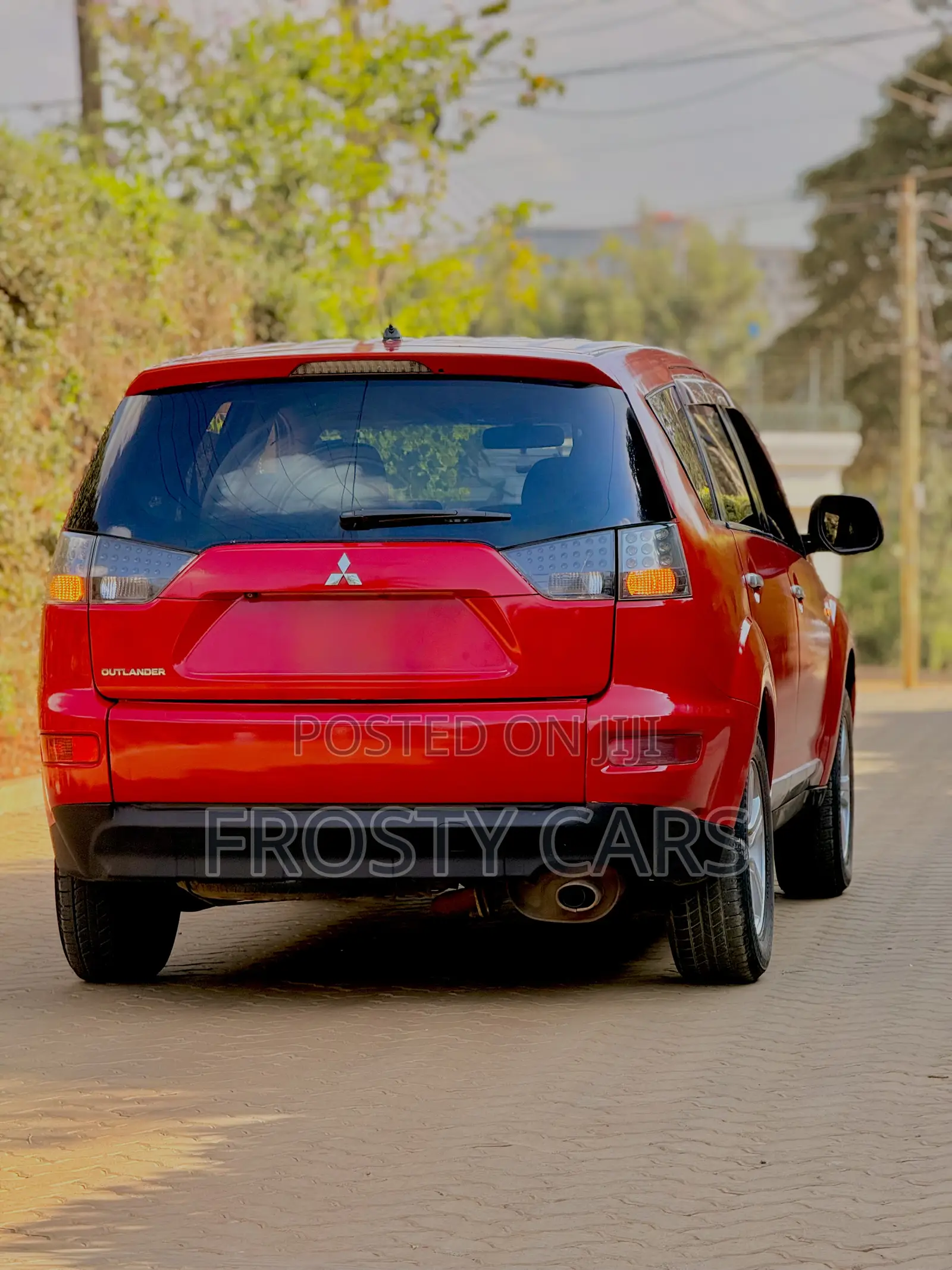 Mitsubishi Outlander 2.4i GLS Automatic 4x4 2008 Red