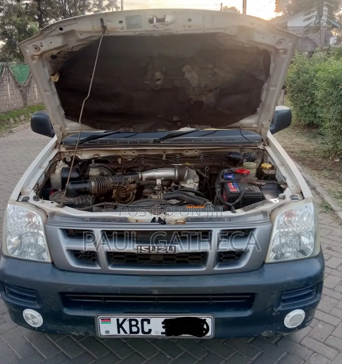 Isuzu D-MAX 2009 Off white