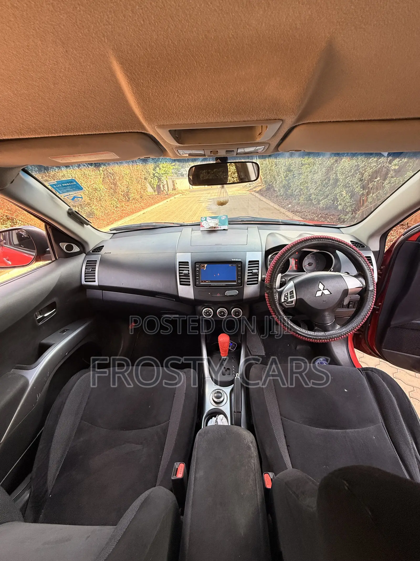 Mitsubishi Outlander 2.4i GLS Automatic 4x4 2008 Red