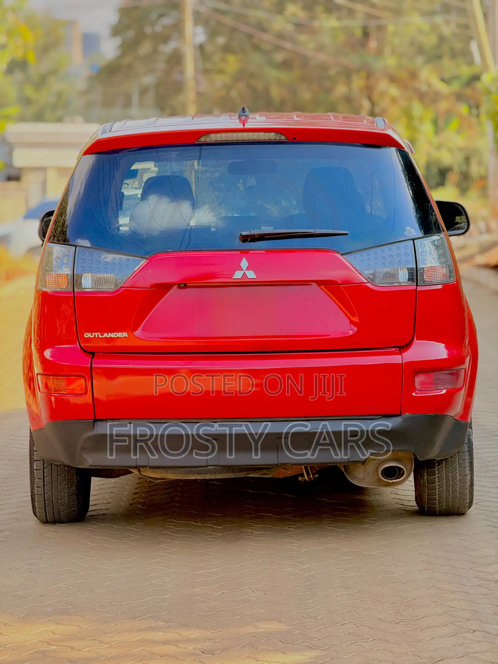 Mitsubishi Outlander 2.4i GLS Automatic 4x4 2008 Red