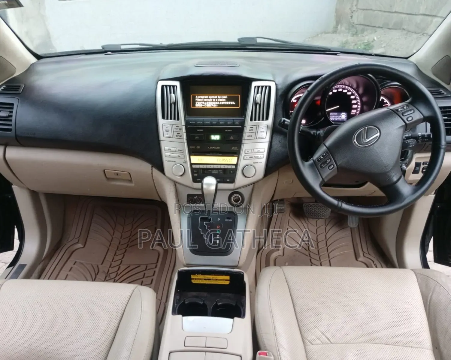 Toyota Harrier 2007 Black