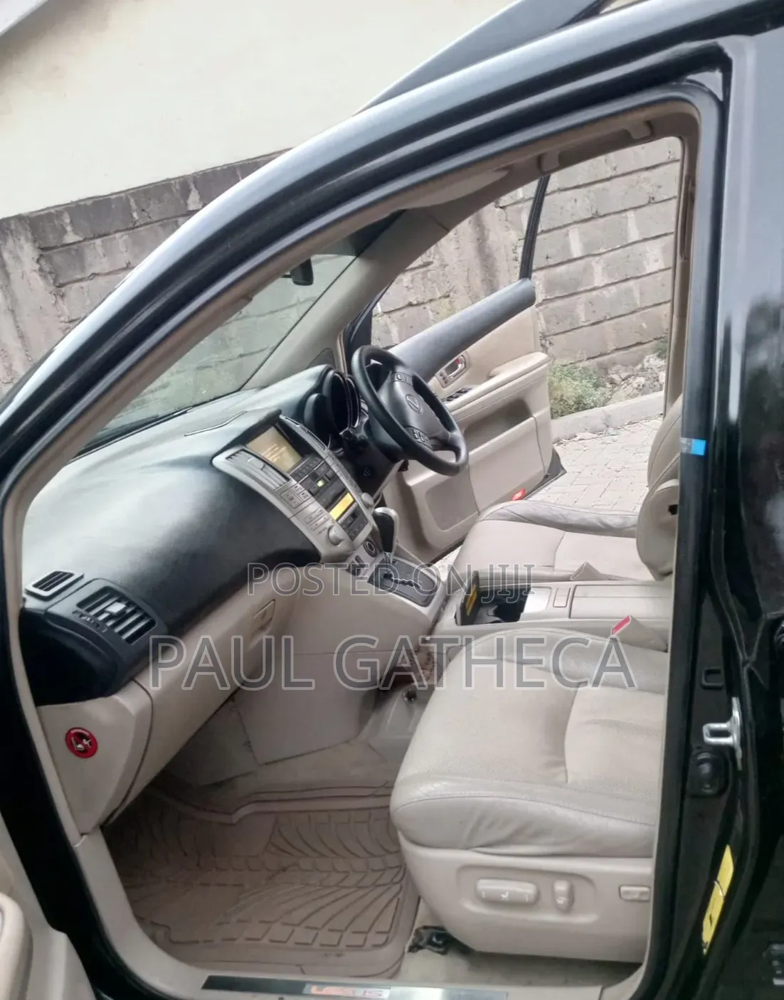 Toyota Harrier 2007 Black
