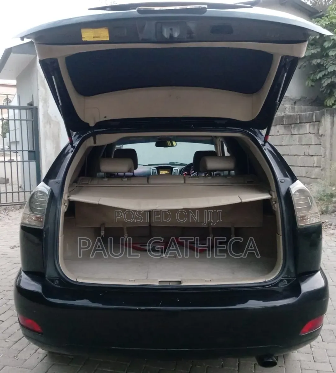 Toyota Harrier 2007 Black