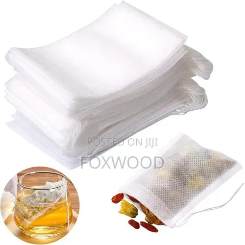 Disposable Non-Woven Fabric Drawstring Tea Filter Bags