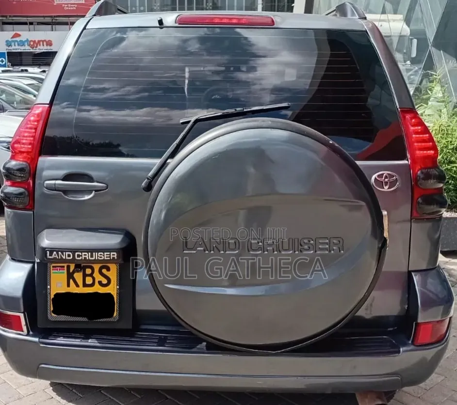 Toyota Land Cruiser Prado 2007 Gray