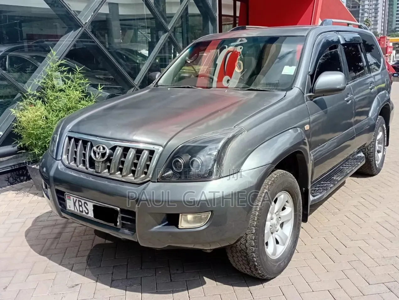 Toyota Land Cruiser Prado 2007 Gray