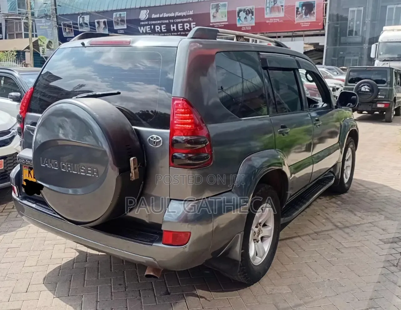 Toyota Land Cruiser Prado 2007 Gray
