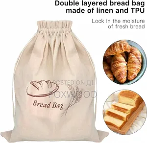Bakers Reusable Bread Bag Available