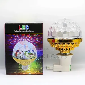 Magic Rotating Crystal Ball Light-Dv