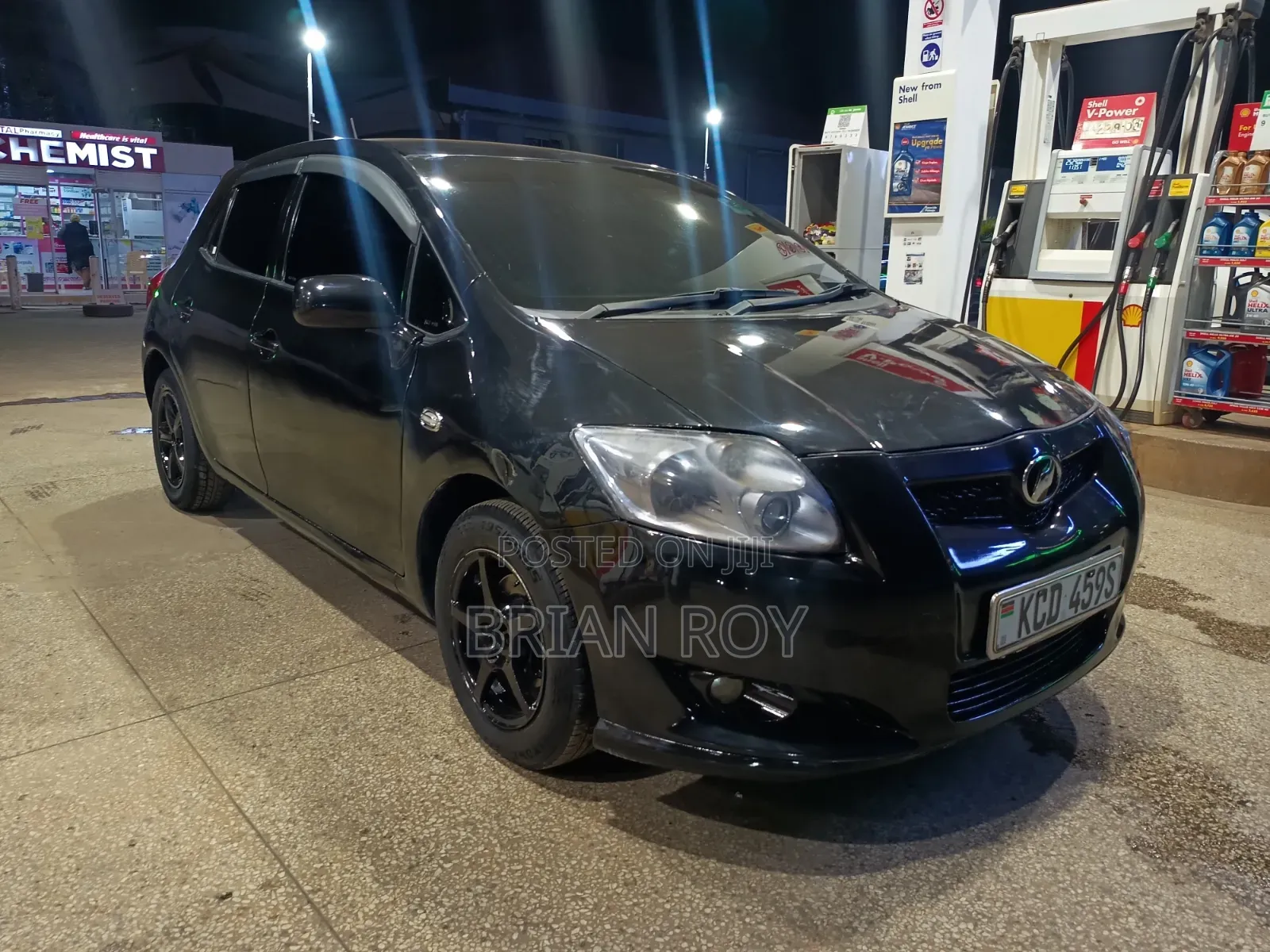 Toyota Auris 2008 Black