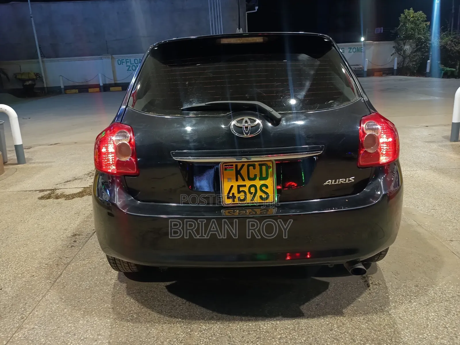 Toyota Auris 2008 Black