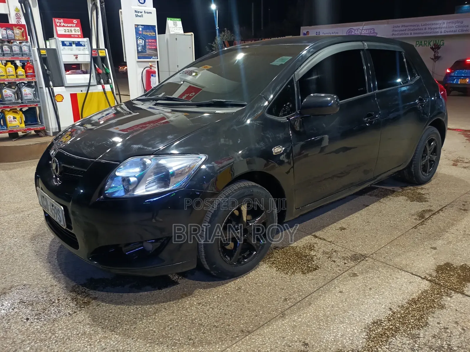 Toyota Auris 2008 Black