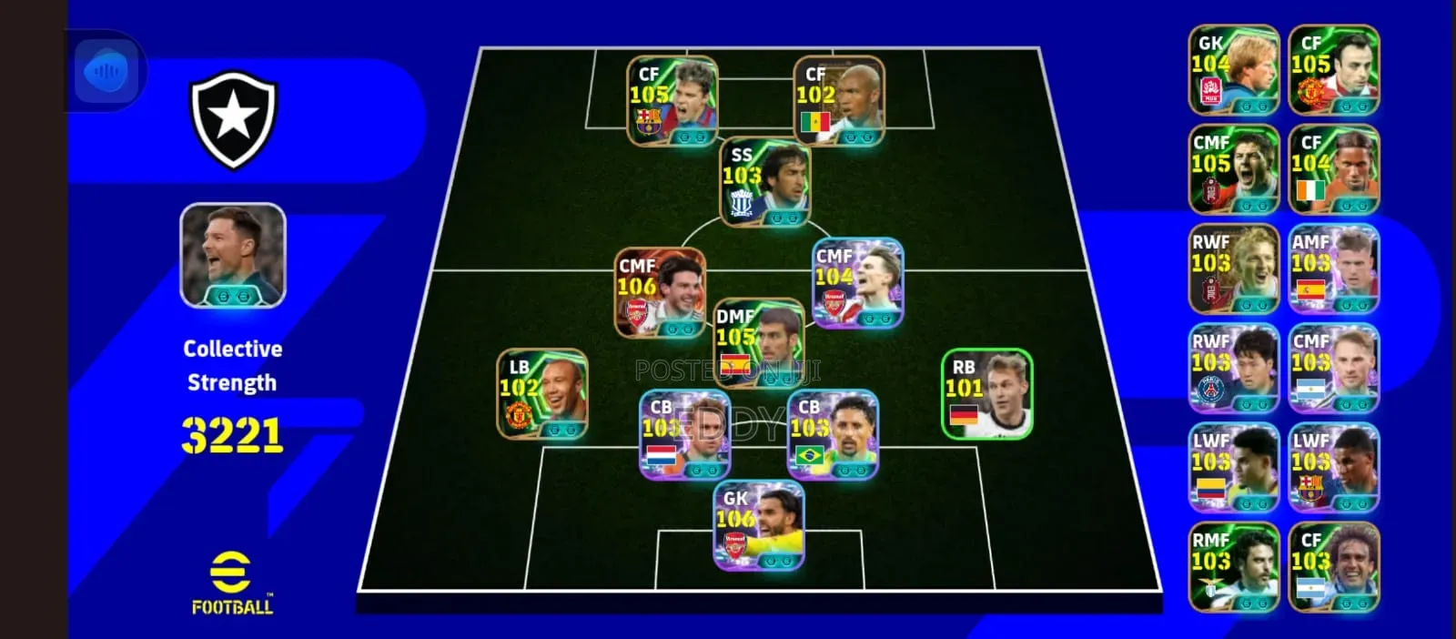 Efootball Mobile Account