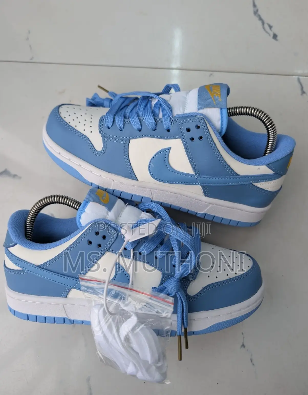 Quality Leather Nike Dunk Low "University Blue" (UNC) Sneakers 36-45