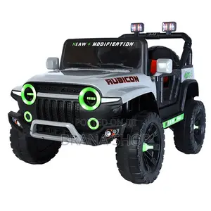 Kids Remote-Control Jeep Electric Ride-on Car
