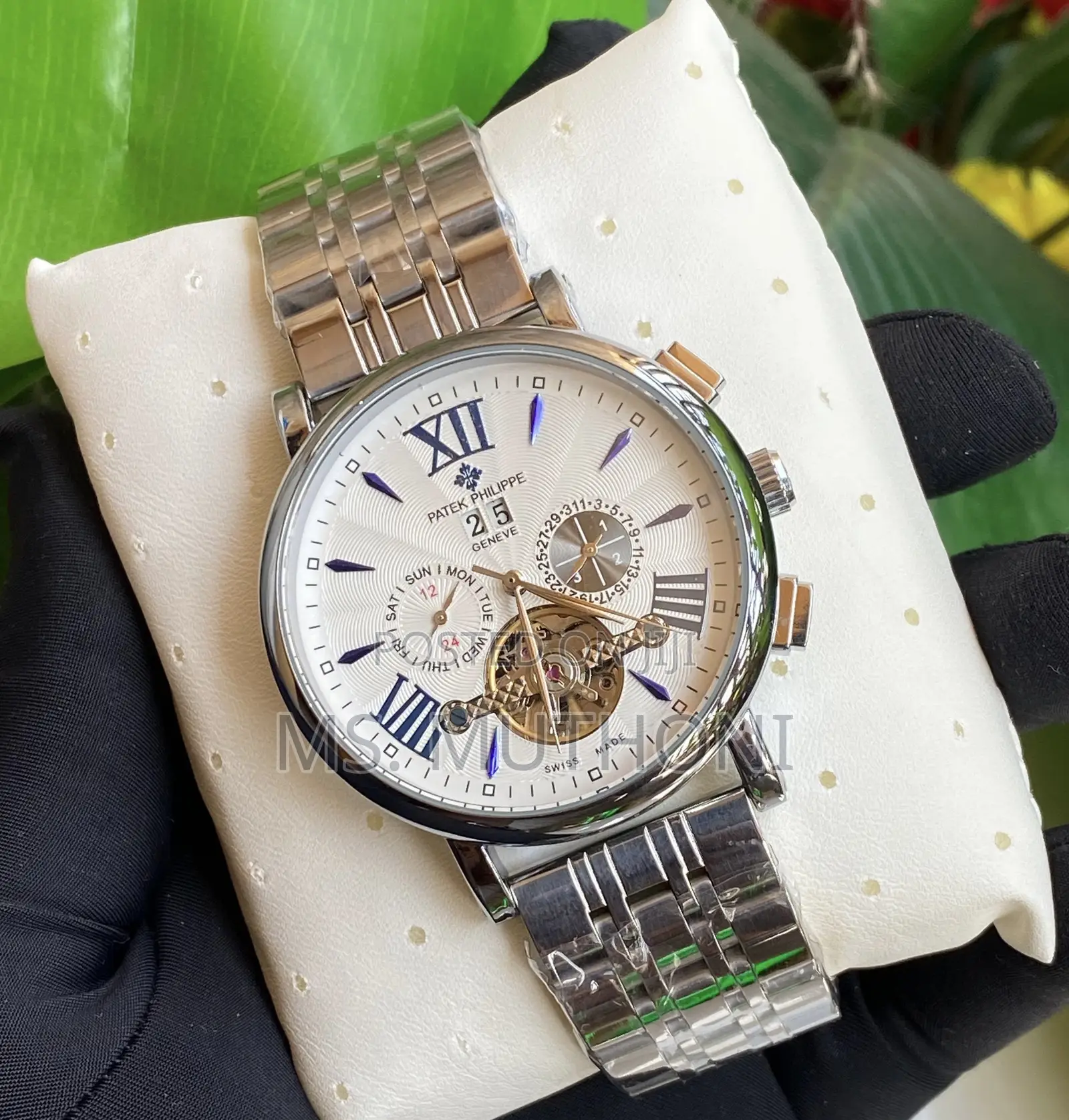 Open-Heart S.steel Automatic Patek Philippe Gents