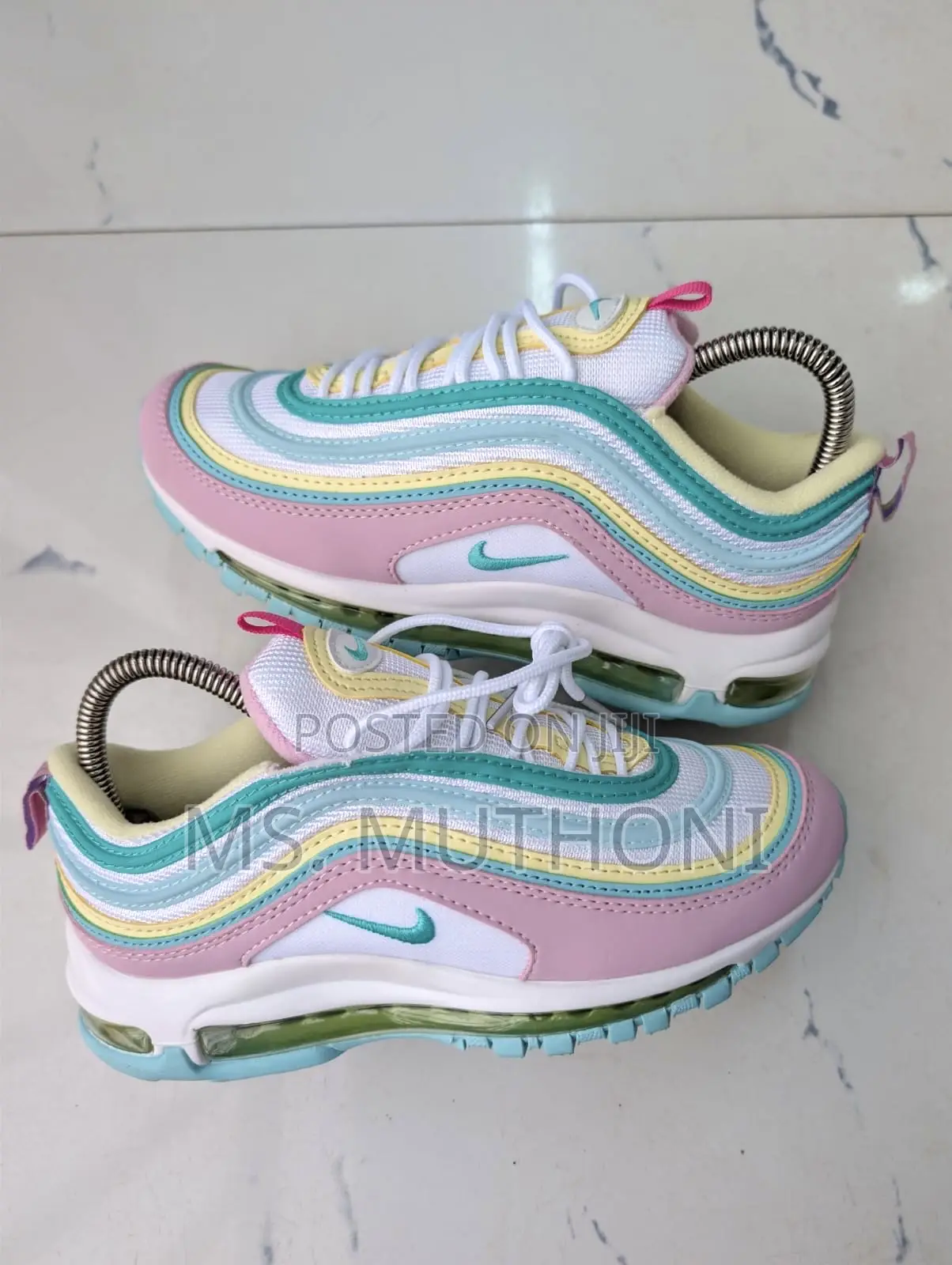 Nike Airmax 97 Pastel Multi-Color Candy Pink :36-40