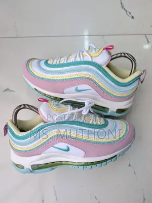 Nike Airmax 97 Pastel Multi-Color Candy Pink :36-40
