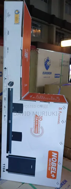 Nobel 5.1CH Surround Soundbar With Wireless Subwoofer.