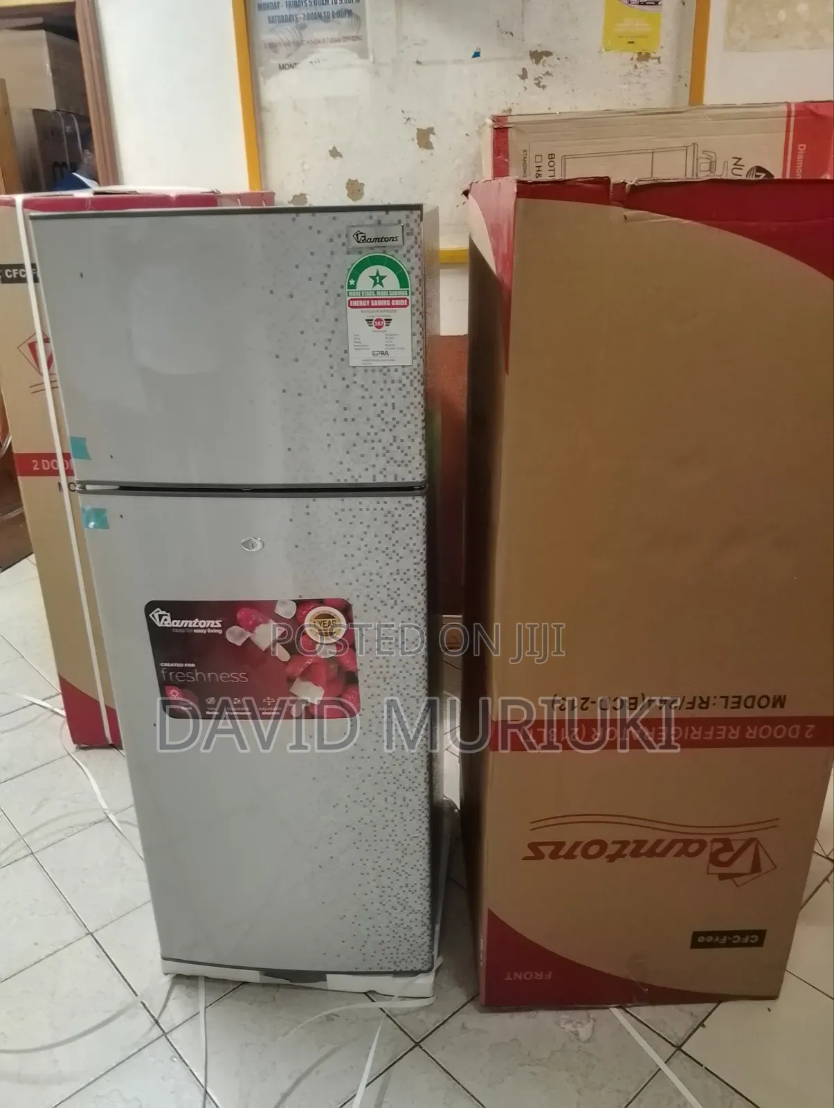 Ramtons RF/244 213 Litres 2-Door Refrigerator