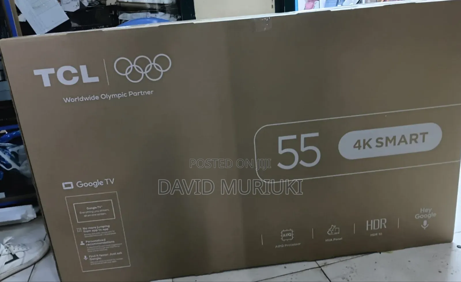 TCL 55t6d 55-Inch Qled Smart TV.