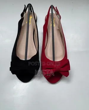 Open-Toe Slingback Women Flats Mules With Elegant Bow Detail