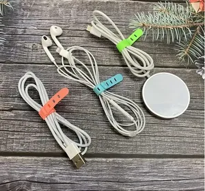 Reusable Silicone Cable Ties and Organizers