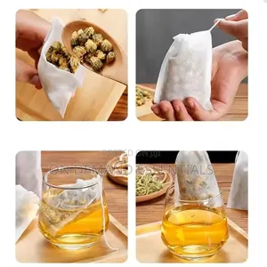 Eco Friendly Disposable Non-Woven Fabric Empty Tea Bag Sachets