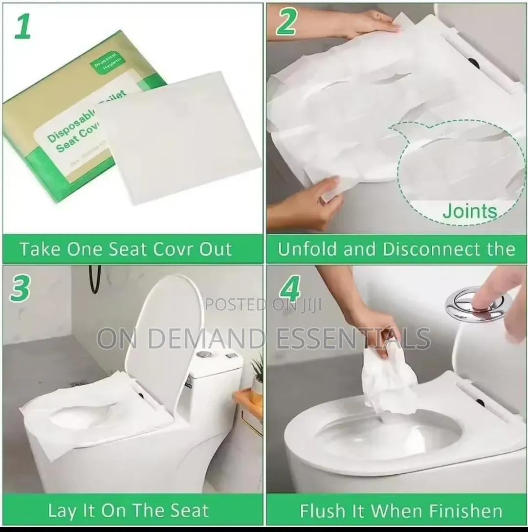 30pcs Disposable Toilet Seat Cover