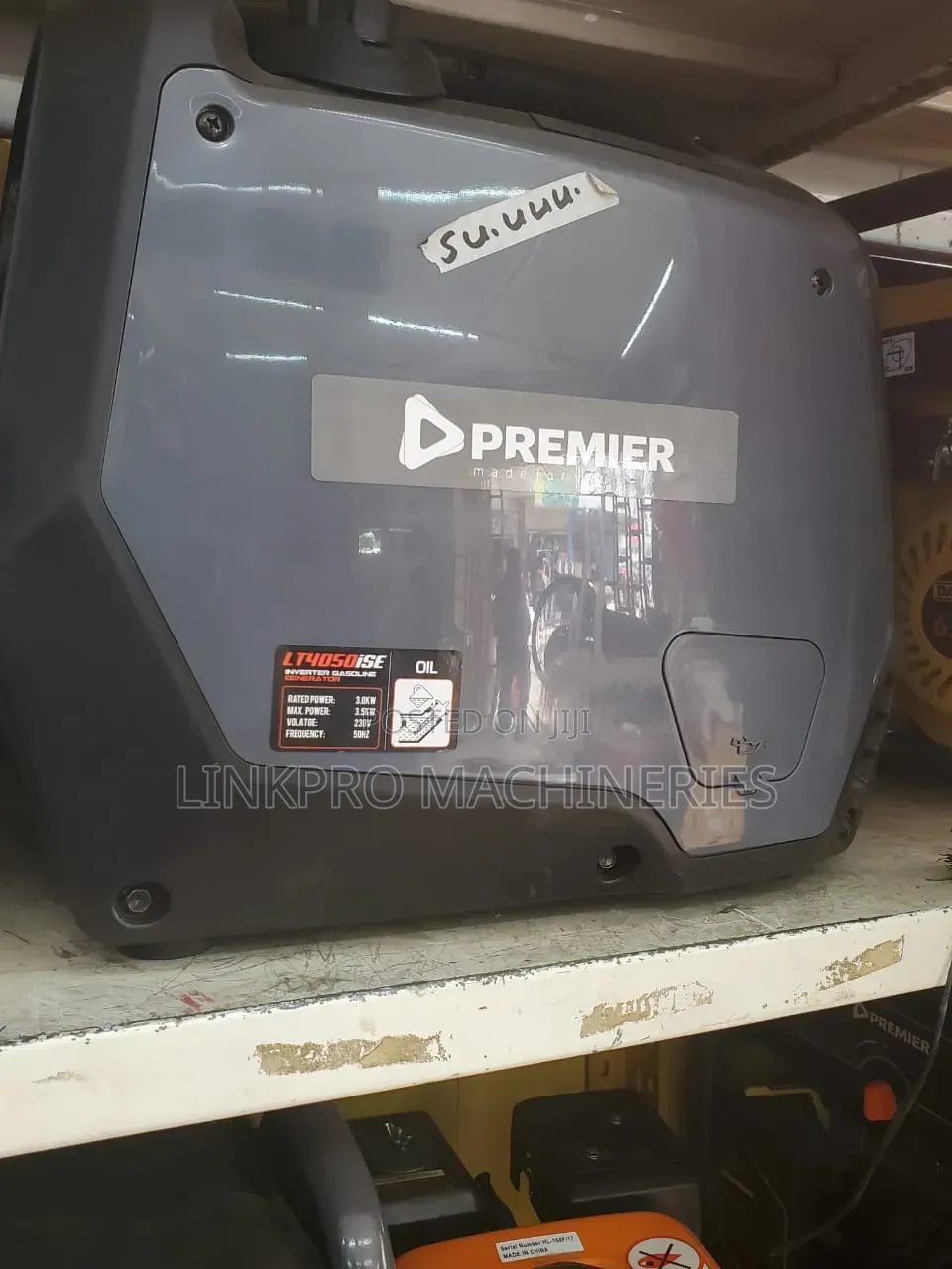 Premier 3.5kw Inverter Petrol Generator  Key Start