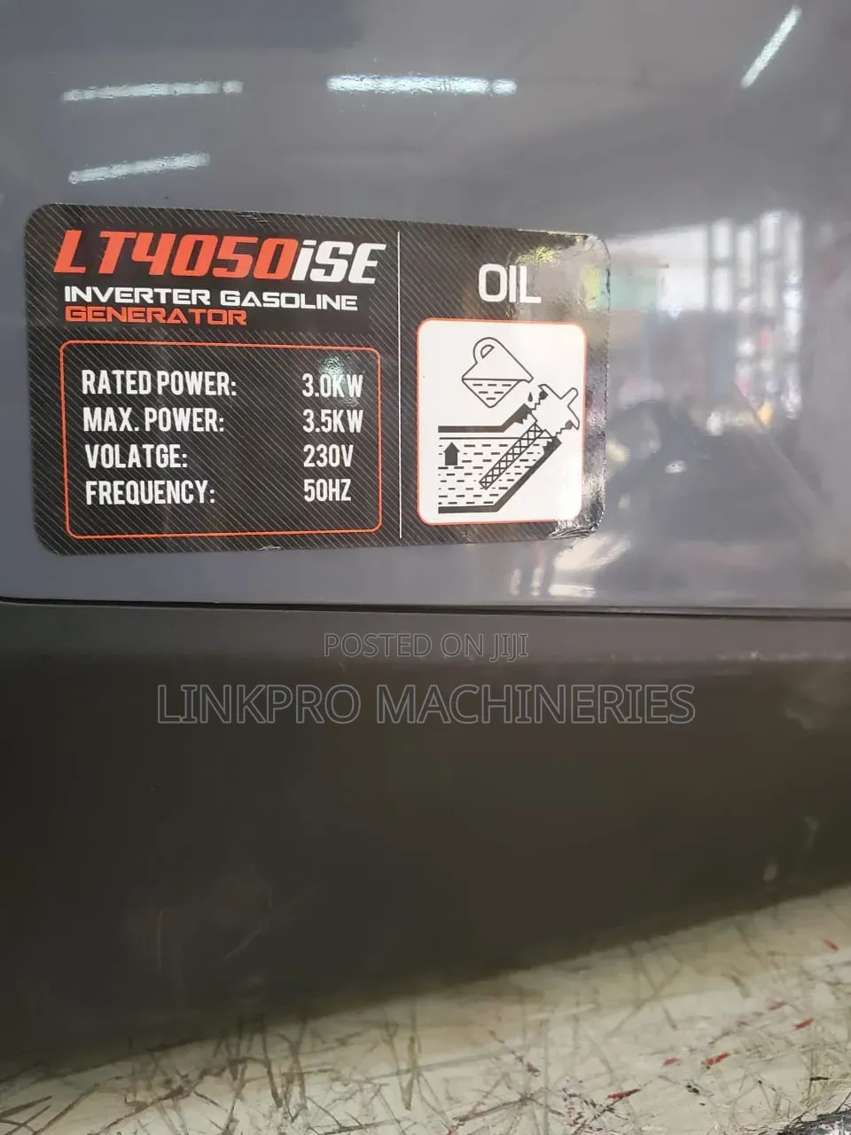 Premier 3.5kw Inverter Petrol Generator  Key Start