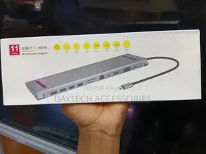 11-in-1 Multi-Function Type-C Docking Station - Grey