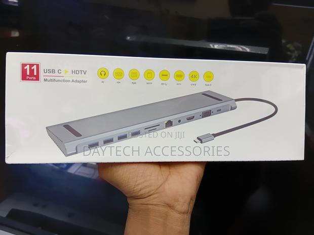 This 11-in-1 USB-C to HDTV Multifunction Adapter. - thumbnail 2