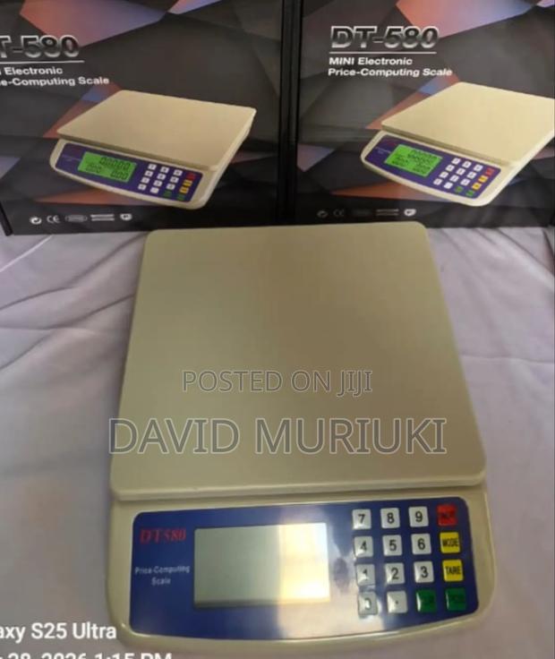 DT580 30KG Heavy-Duty Digital Scale